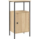 Maison Chic Nočna omarica - Nočna miza sonoma hrast 41x31x80 cm inženirski les, (21687926) Cene