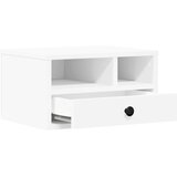  Stalak za pisač bijeli 40x32x22,5 cm od konstruiranog drva | Eponuda.ba