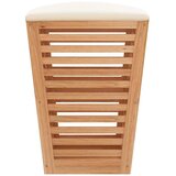  Kupaonski stolac 40,5 x 40,5 x 56 cm od masivnog drva oraha | shoptok.hr