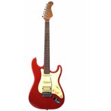 Wakertone Električna gitara VK77-RD, Premium, Crvena Cene