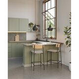 Marckeric Crne/sive barske stolice u setu 2 kom (visine sjedala 66 cm) Adriana – | shoptok.hr