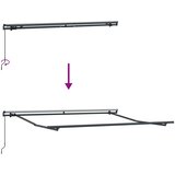  Povlačivi tende Svijetlo siva i bijela. 400 × 300 cm | shoptok.hr