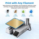 Aldor Build Plate 184 &amp;times; 184 mm &amp;ndash; Double-Sided PEI kompatibilan sa A1 mini Slike