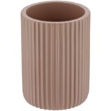 Tendance kupaonska čaša stripes poliresin bež Cijene