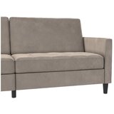 Støraa Bež žametna sedežna garnitura 207 cm Presley – | Shoptok.si