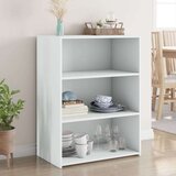 vidaXL Komoda bela 70x41x93 cm inženirski les | Shoptok.si