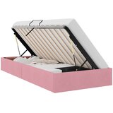  Otomanski krevet s pohranom Ružičasta 90 x 200 cm Baršun | shoptok.hr