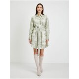 Guess Green Batik Shirt Dress Shonda - Women Cene