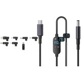INF Nastavljiv napetostni digitalni prikaz Type-C na DC polnilni kabel 140W PD3.1 s 7 visokozmogljivimi nastavki, (5000277073) Cene