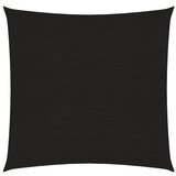 vidaXL Senčno jadro 160 g/m² črno 3x3 m HDPE Cene
