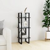 vidaXL ormarić za knjige s 3 razine sivi 40 x 30 x 105 cm od borovine Cijene
