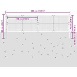  Vrtna vrata antracit 400x75 cm čelik | Shoptok.si