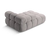Micadoni Svetlo siv modul za sedežno garnituro iz tkanine bouclé (levi kot) Bellis – Home | Shoptok.si
