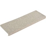  Samolepilne preproge za stopnice sisal 15 kosov 65x21x4 srebrne, (20753613) | Shoptok.si