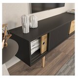 Hanah home tv polica ecrin anthracite oak