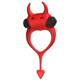 Adrien Lastic Devil vibrirajući penis prsten 11,5 x 3,2cm | shoptok.hr