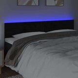  Uzglavlje crno 180x5x78/88 cm baršunasto | shoptok.hr