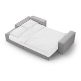 Micadoni Svijetlo siva sklopiva kutna garnitura od bouclé tkanine (s lijevim kutom) Jodie – Home | shoptok.hr