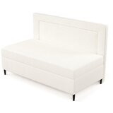 Maison de Rêve Kremno bela oblazinjena postelja 100x200 cm Alba – | Shoptok.si