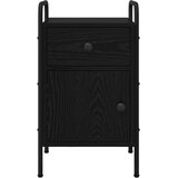  Noćni ormar Crni hrast 35 x 36,5 x 61 cm Konstruirano drvo | Eponuda.ba