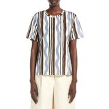 Max Mara Majice s kratkimi rokavi CADINE Modra | Shoptok.si