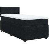 Box spring krevet s madracem crni 100x200 cm baršunasti | shoptok.hr