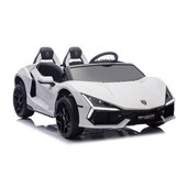  Licencirani auto na akumulator Lamborghini Revuelto XL 4x4 - dvosjed - bijeli | shoptok.hr