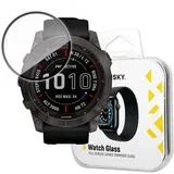 Hibridno zaščitno steklo za Garmin Fenix ​​​​7 črno, (21533963)