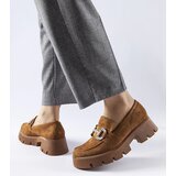 Gemre Brown moccasins with rhinestones Giacomo | shoptok.hr
