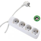 Mitea_Electric Priključnica 16A 250V 3680W 3x1.5mm2 prenosna nerastavna četvorostruka (produžni kabl) ME-PK4-1.5M DZ Cene