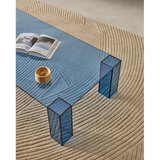 Kave Home Modra steklena mizica 60x140 cm Adularia – | Shoptok.si