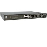 Level One Switch 24x FE FGP-2831 2xGE 2xGSFP 19“ 390W 24xPoE+ | shoptok.hr