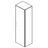 CARRYHOME večnamenska omara, bela | Shoptok.si