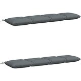  Jastučići za klupe VIANEN 2 kom. 100% poliester Plava - Plava 160 x 40 x 12 cm | shoptok.hr