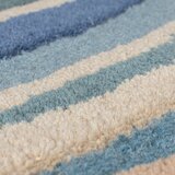 Flair Rugs Plavi ručno rađen vunen tepih 160x230 cm Abstract Flow – | shoptok.hr