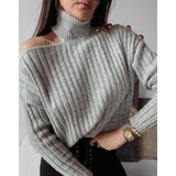OLAVOGA Grey turtleneck ASHLEY 2023 | Shoptok.si