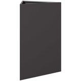  Vrtne sadilice 2 kom crne trokutaste 50x43x75 cm čelične | Eponuda.ba