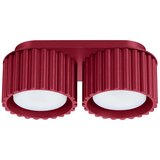 Sollux Lighting Stropna svetilka AURA 2 burgundska Gx53, (5000054223) | Shoptok.si
