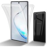Cadorabo Ohišje, združljiv s Samsungom v prozorni - 360 -° zaščitni pokrov celotnega telesa - zaščita pred sprednjim in hrbtom, vsestransko zaščito z zaščitnikom zaslona, (20571152) | Shoptok.si