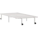  Okvir kreveta bez madraca sklopivi bijeli 90x190 cm čelik | shoptok.hr