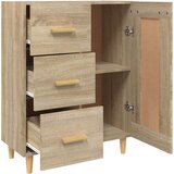  Komoda boja hrasta sonome 69 5x34x90 cm od konstruiranog drva | shoptok.hr