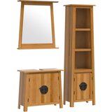 Furnova Kopalniška garnitura 3-delna trdna borovina, (21945612) | Shoptok.si