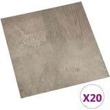  Samoljepljive podne obloge 20 kom PVC 1 86 m² sive | shoptok.hr