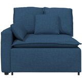 Modularni kauč s naslonom za ruke i jastucima plavi 100 cm | shoptok.hr