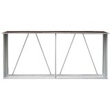  Vrtna ostava za drva od pocinčanog čelika 330x84x152 cm smeđa | Eponuda.com