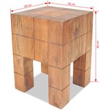  Stolac od masivnog drva mahagonija | shoptok.hr