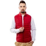 Glano Men's quilted vest - dark red Cijene
