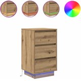 TV ormarić s LED svjetlima boja artisan hrasta 38x34x65 cm | shoptok.hr