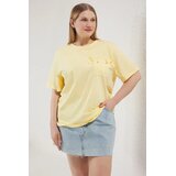 Trendyol Ženska majica TBBSS25BF00030, Žuta | Eponuda.com