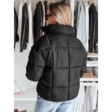 DStreet Kurtka damska zimowa krótka pikowana VIBEGIRL czarna | Shoptok.si